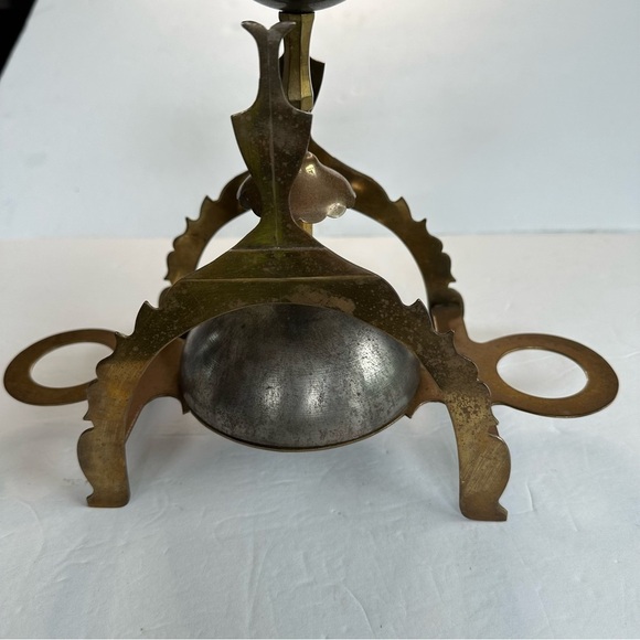 Old Middle East Ottoman Inkwell Brass? - Picture 3 of 8
